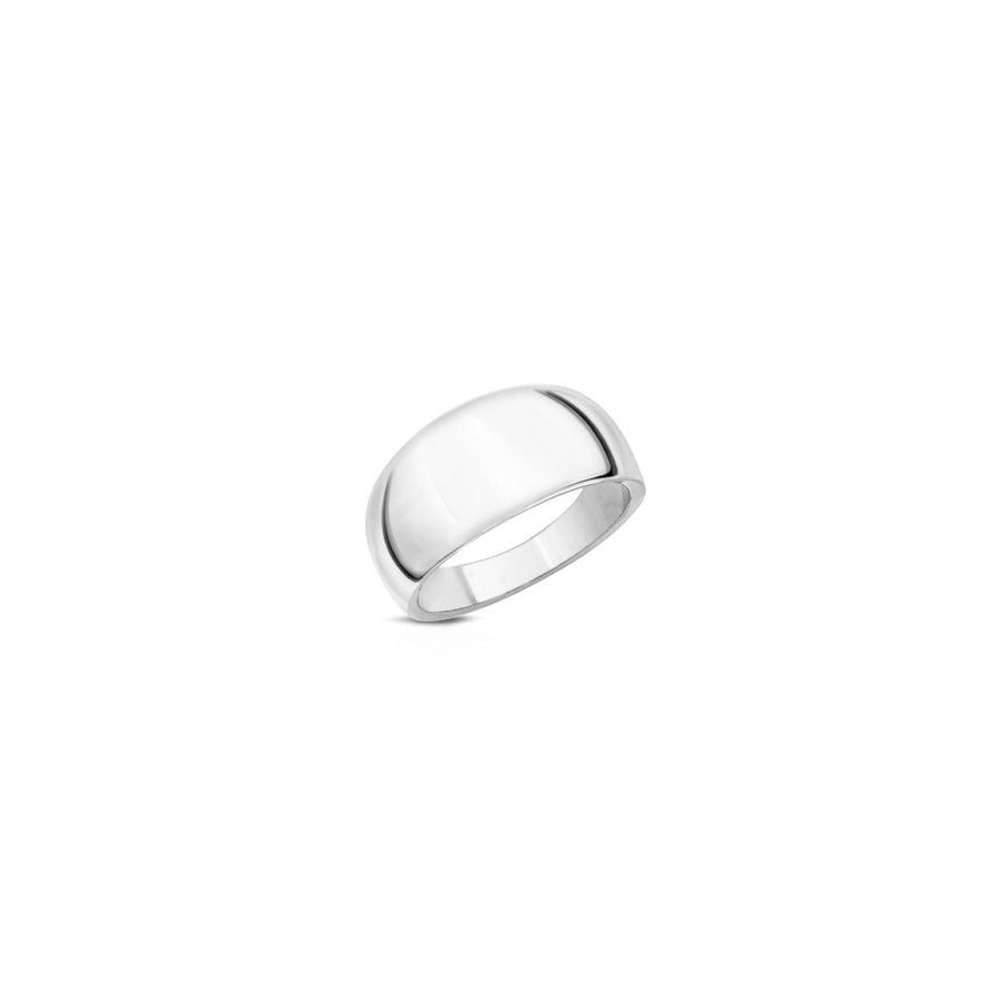 Eklexic Rowan Domed Ring in Silver