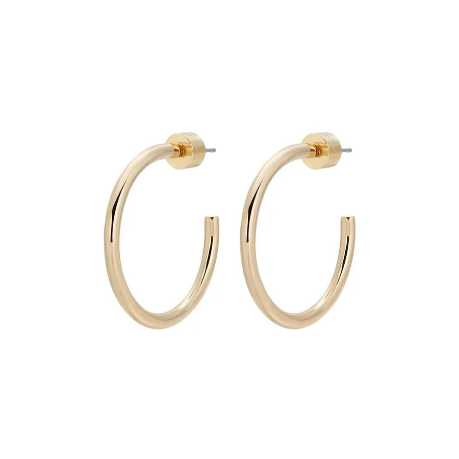 Eklexic Ultimate 1" Hoops in Gold