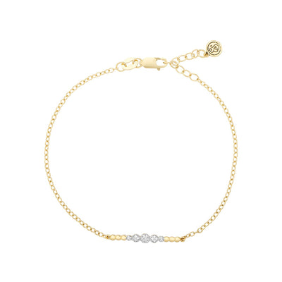 Ella Stein Beaded Connection Diamond Chain Bracelet