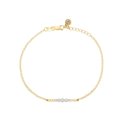 Ella Stein Beaded Connection Diamond Chain Bracelet