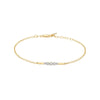 Ella Stein Beaded Connection Diamond Chain Bracelet