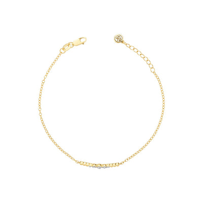 Ella Stein Beaded Connection Diamond Chain Bracelet