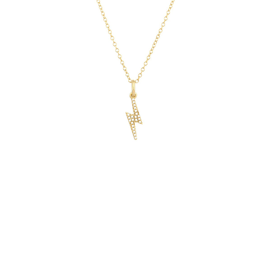 Ella Stein Diamond Lightning Bolt Necklace