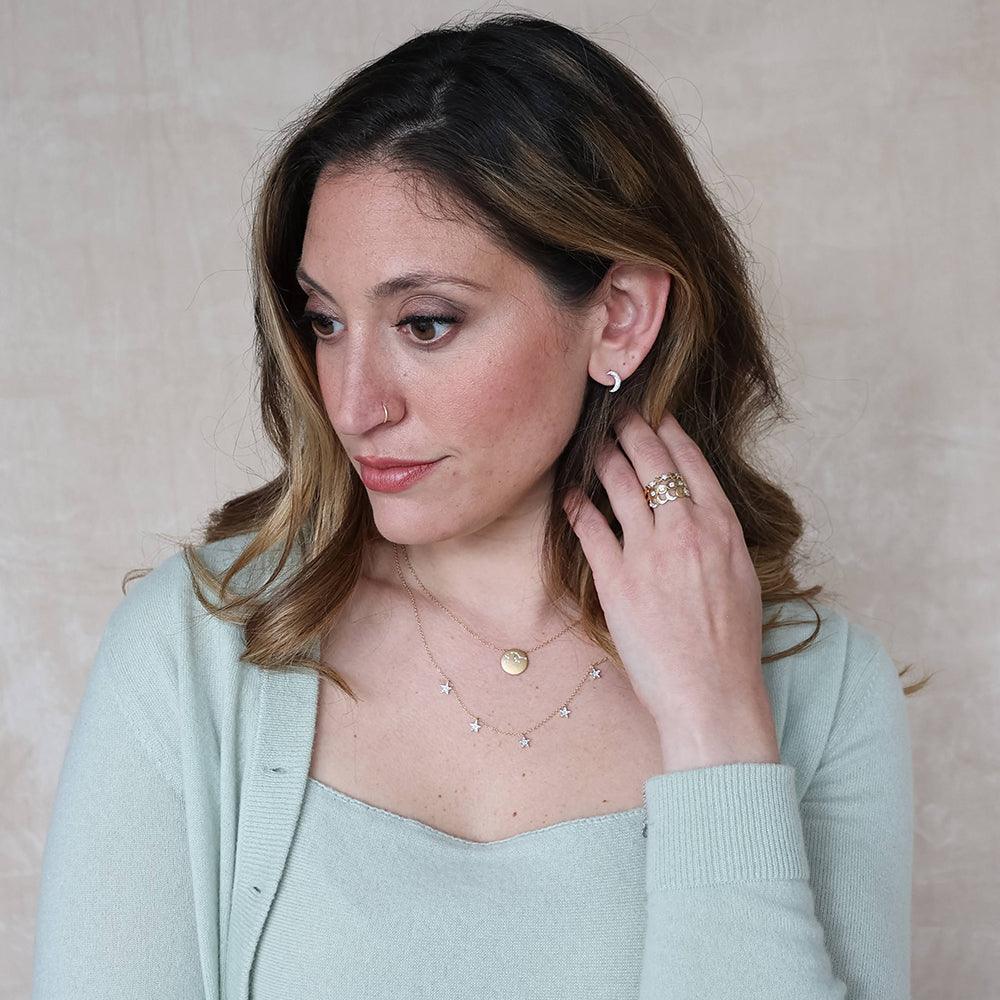 Ella Stein Pocketful of Stars Diamond Necklace