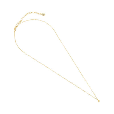 Ella Stein Small Pave Diamond Circle Necklace