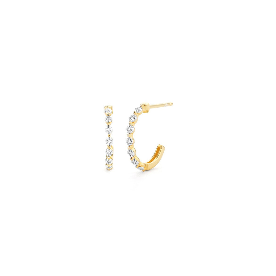 Ella Stein Classic Diamond Hoops