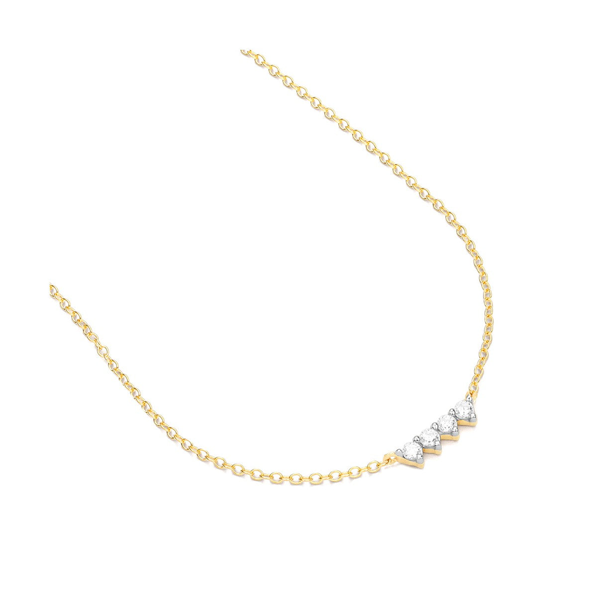 Ella Stein Oyo Four Diamond Necklace