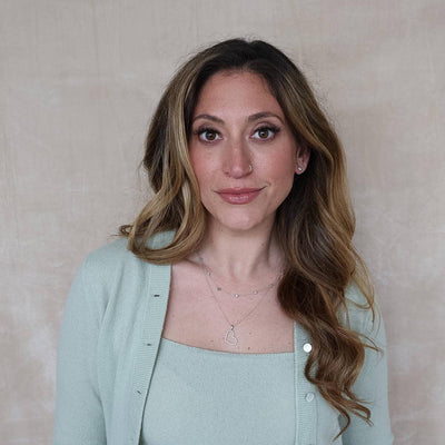 Ella Stein Diamond Heart Stud Earrings