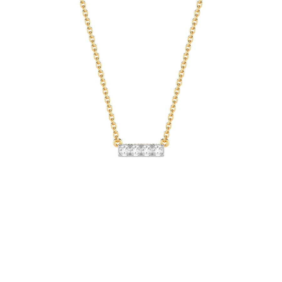 Ella Stein Lab Diamond Bar Necklace