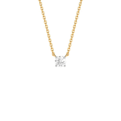 Ella Stein Lab Diamond Solitaire Necklace