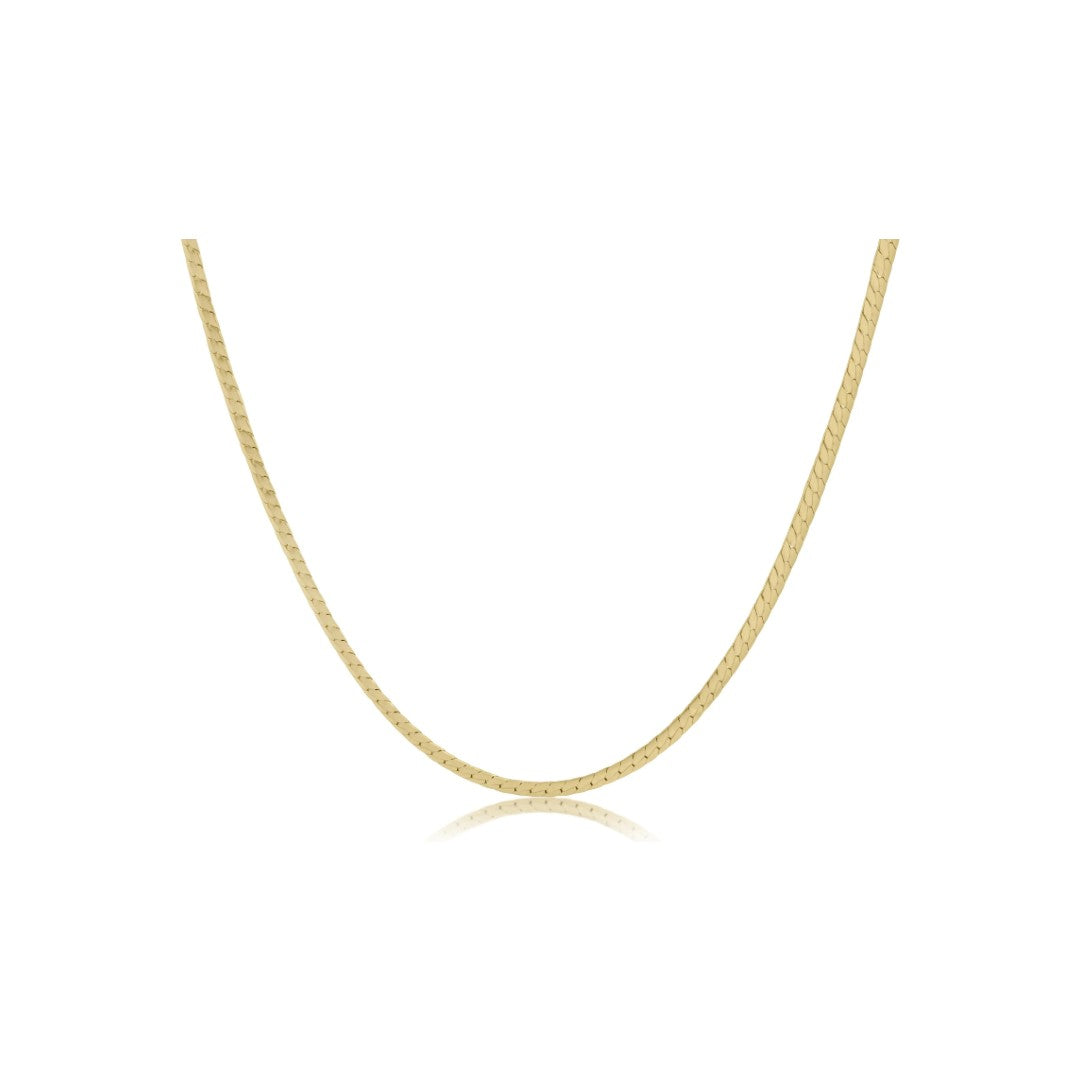 enewton Gold Herringbone Chain Necklace