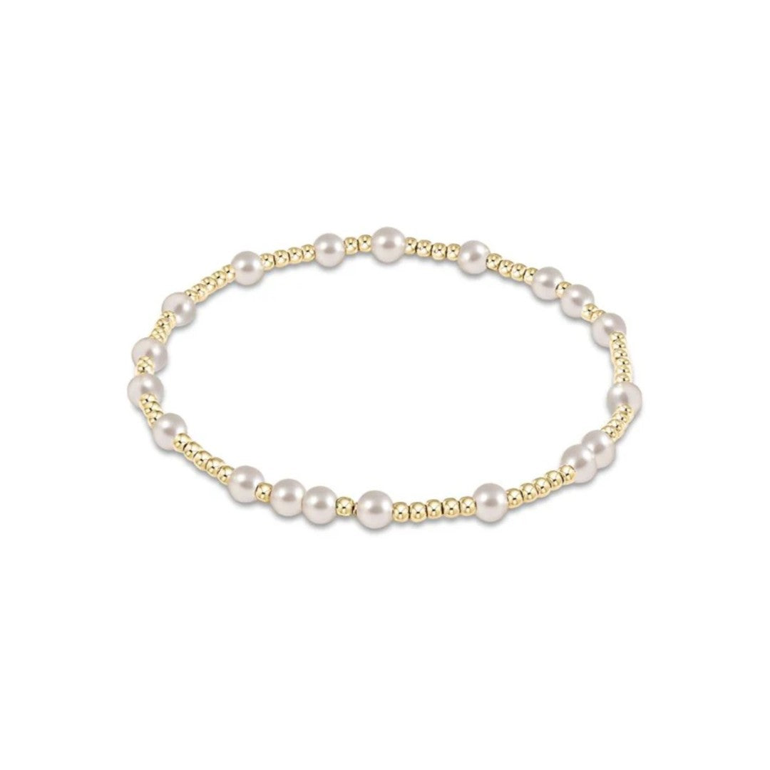 enewton Hope Unwritten 4mm Bead Bracelet - Pearl