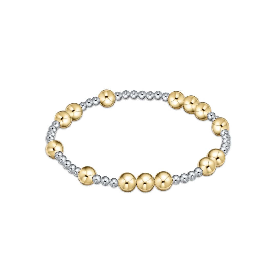 enewton Hope Unwritten 6mm Bead Bracelet - Mixed Metal
