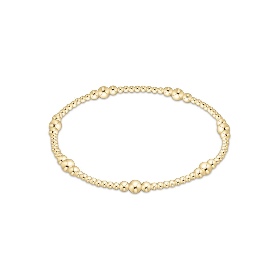 enewton Purpose Gold 4mm Bead Bracelet