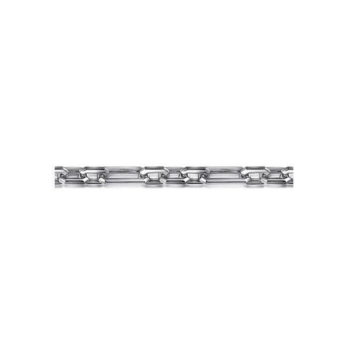 Gabriel & Co. Figaro Chain Men's Bracelet