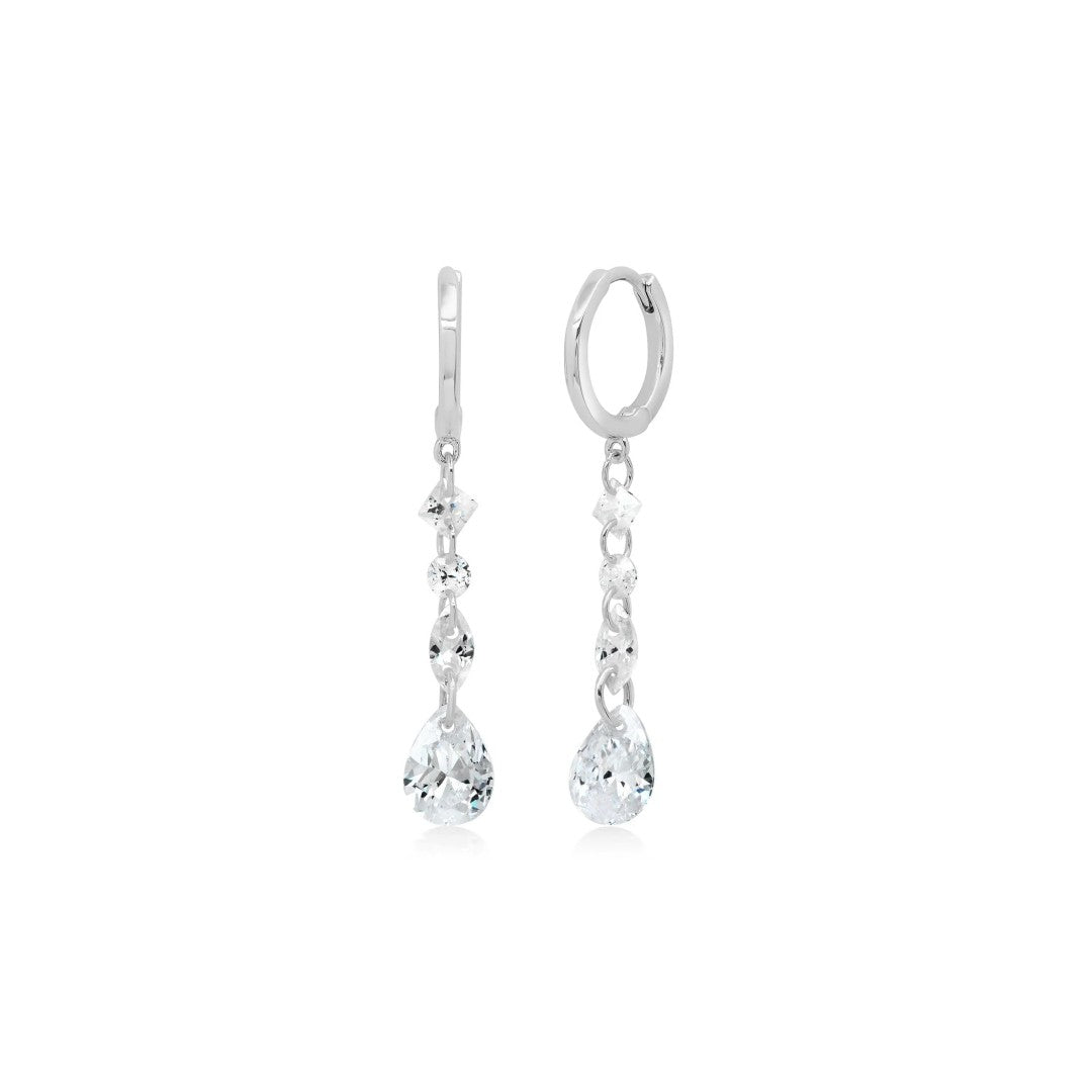 Floating Gem Drop Huggies