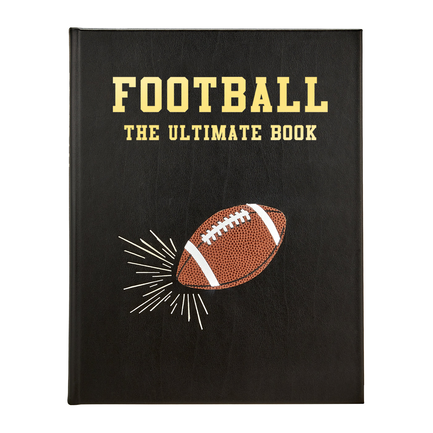 Football: The Ultimate Book Leather Bound Keepsake Book