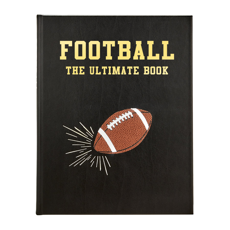 Football: The Ultimate Book Leather Bound Keepsake Book