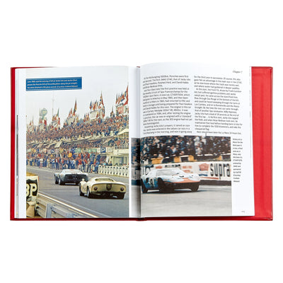 Ford Verses Ferrari Leather Bound Keepsake Book