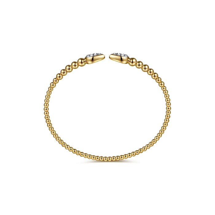 Gabriel & Co. Bujukan Pave Diamond Split Bangle Bracelet
