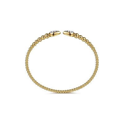 Gabriel & Co. Bujukan Pave Diamond Split Bangle Bracelet