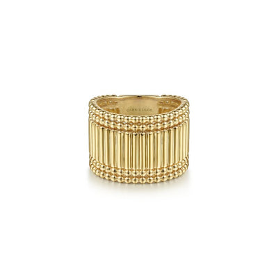 Gabriel & Co. Bujukan Wide Band Ring