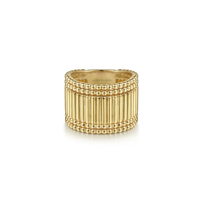 Gabriel & Co. Bujukan Wide Band Ring