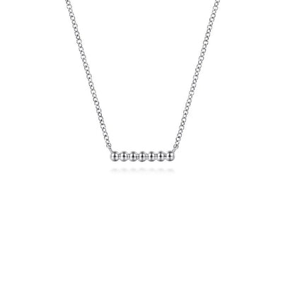 Gabriel & Co. Bujukan Beaded Bar Necklace
