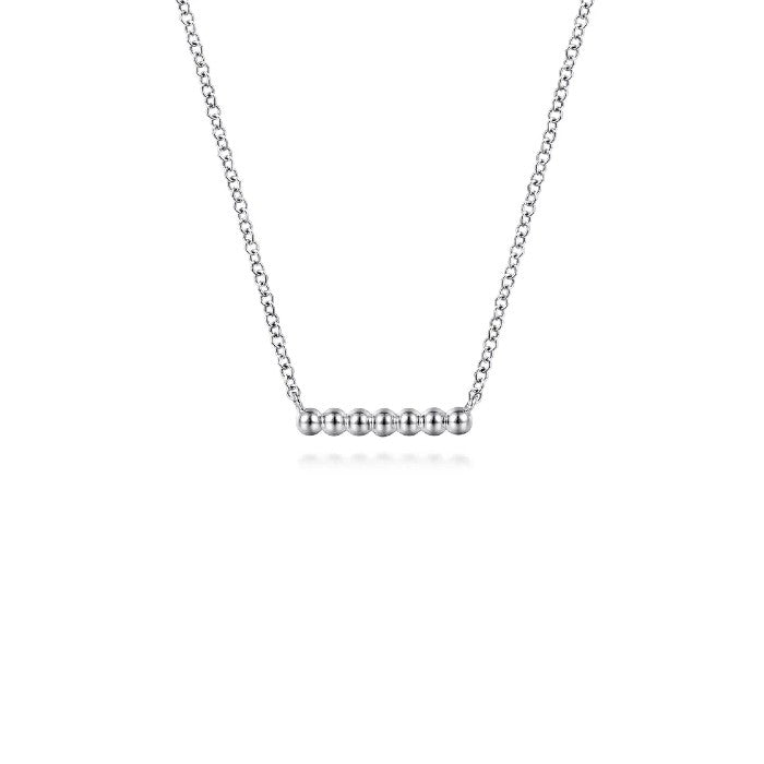 Gabriel & Co. Bujukan Beaded Bar Necklace
