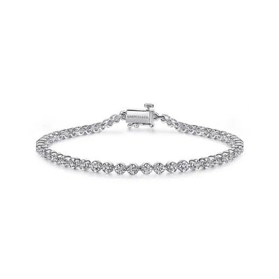 Gabriel & Co. Diamond Buttercup Set Tennis Bracelet