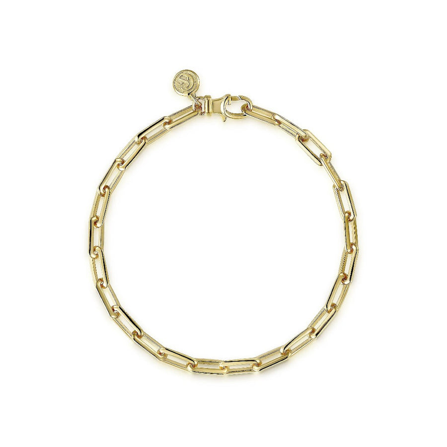 Gabriel & Co. Elongated Chain Men's Bracelet