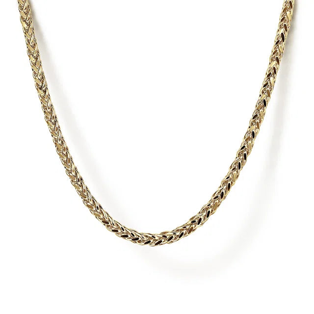 Gabriel & Co. Men's Wheat Chain Necklace