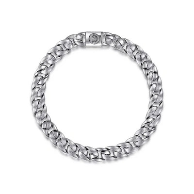 Gabriel & Co. Sterling Silver Cuban Link Chain Bracelet