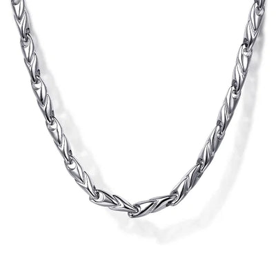 Gabriel & Co. Sterling Silver Men's Chain Necklace