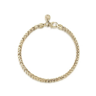 Gabriel & Co. Wheat Chain Men's Bracelet