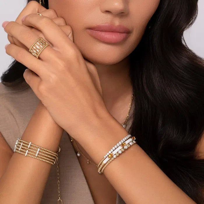 Gabriel & Co. Diamond Bujukan Bangle