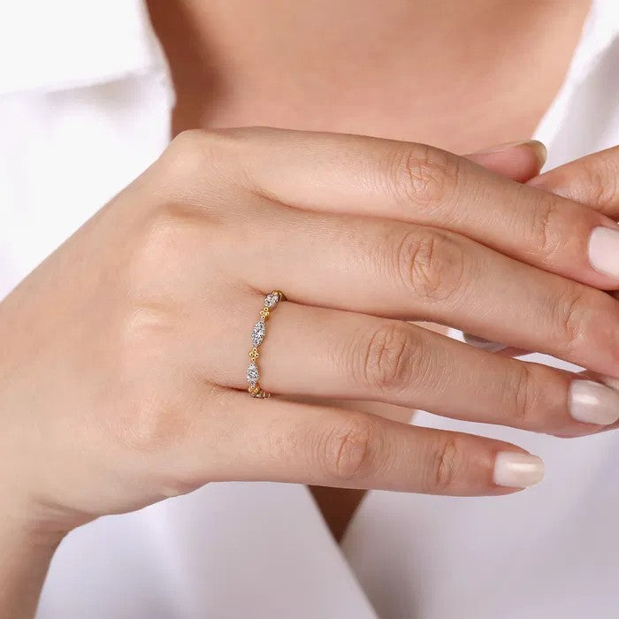 Gabriel & Co. Diamond Marquise Shape Bujukan Ring