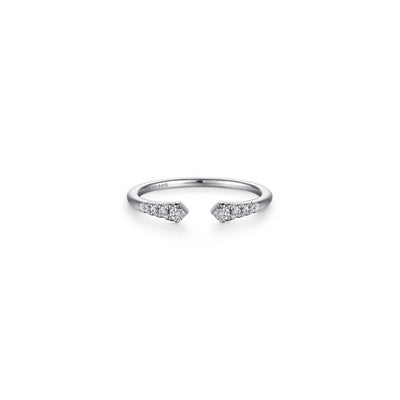Gabriel & Co. Split Diamond Stackable Ring