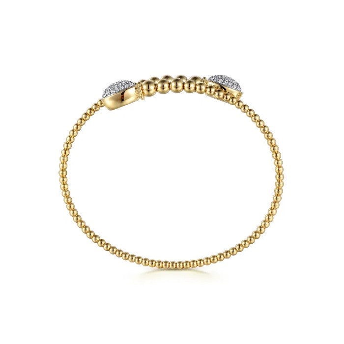 Gabriel & Co. Bujukan Wrap Diamond Bangle