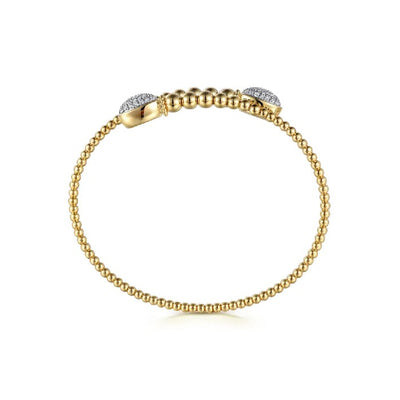 Gabriel & Co. Bujukan Wrap Diamond Bangle