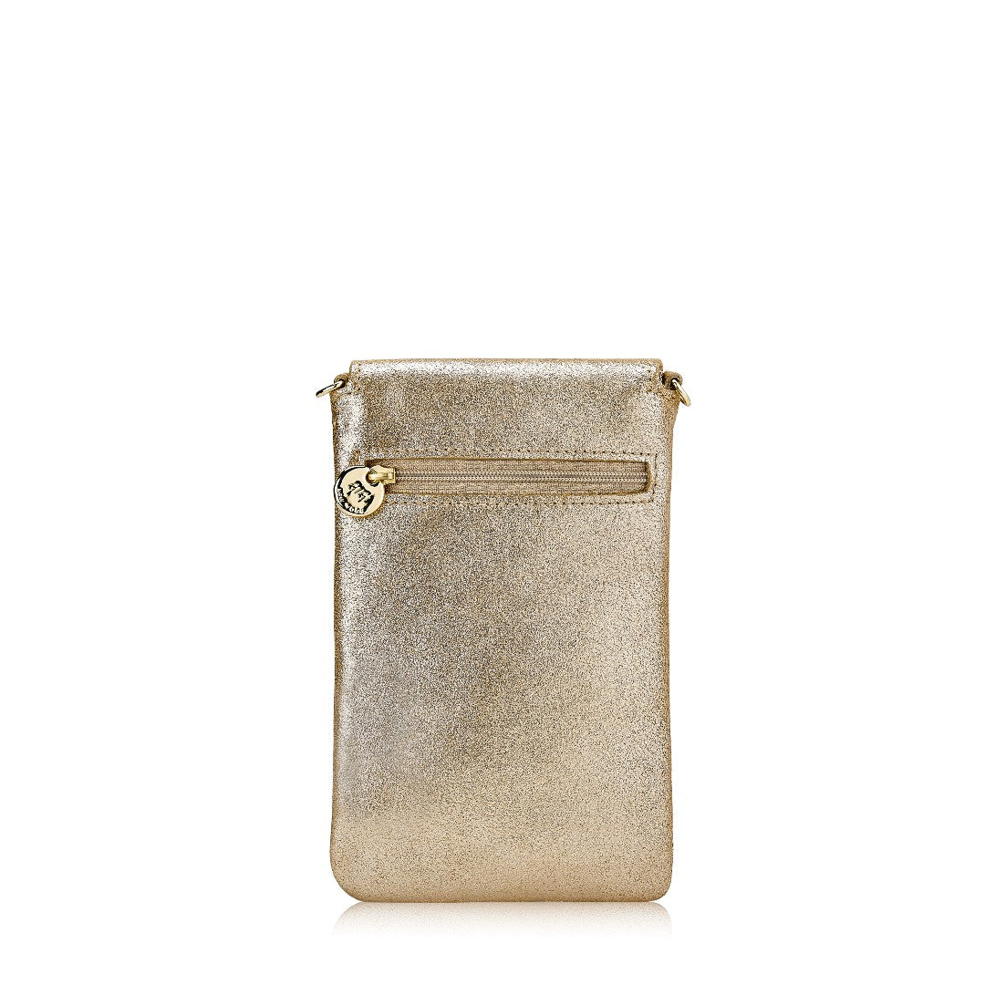 Gigi NY Metallic Emmie Phone Crossbody
