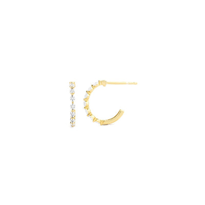 Ella Stein Classic Diamond Hoops