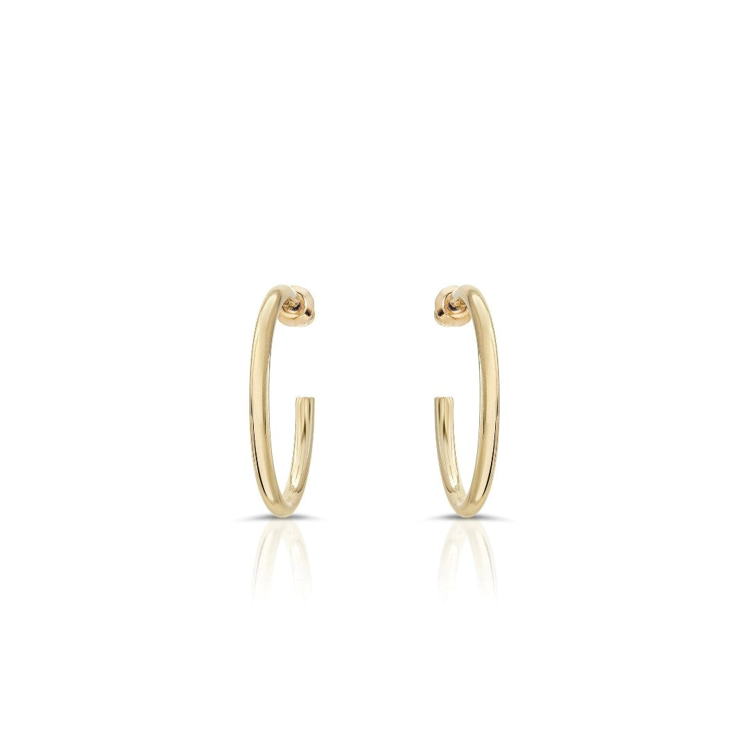 Eklexic Ultimate 1" Hoops in Gold