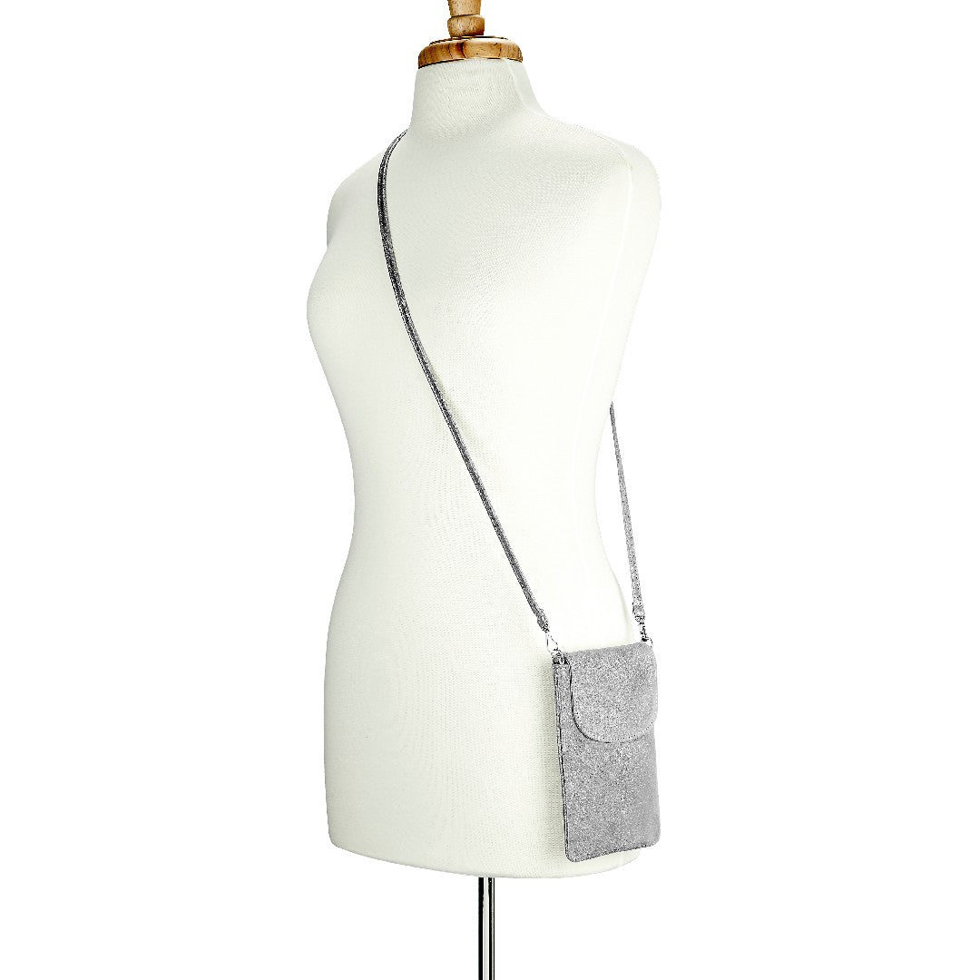 Gigi NY Metallic Emmie Phone Crossbody