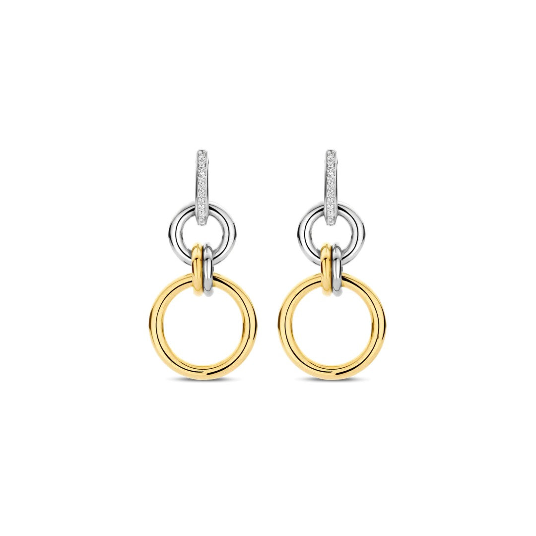 Ti Sento Milano Interlinked Hoop Earrings