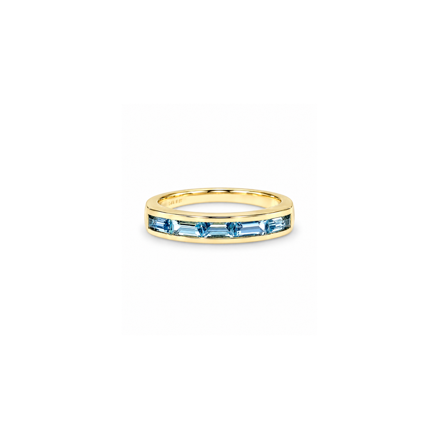 Jane Taylor Aquamarine Small Baguette Ring - Limited Edition
