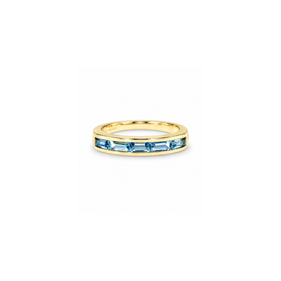 Jane Taylor Aquamarine Small Baguette Ring - Limited Edition