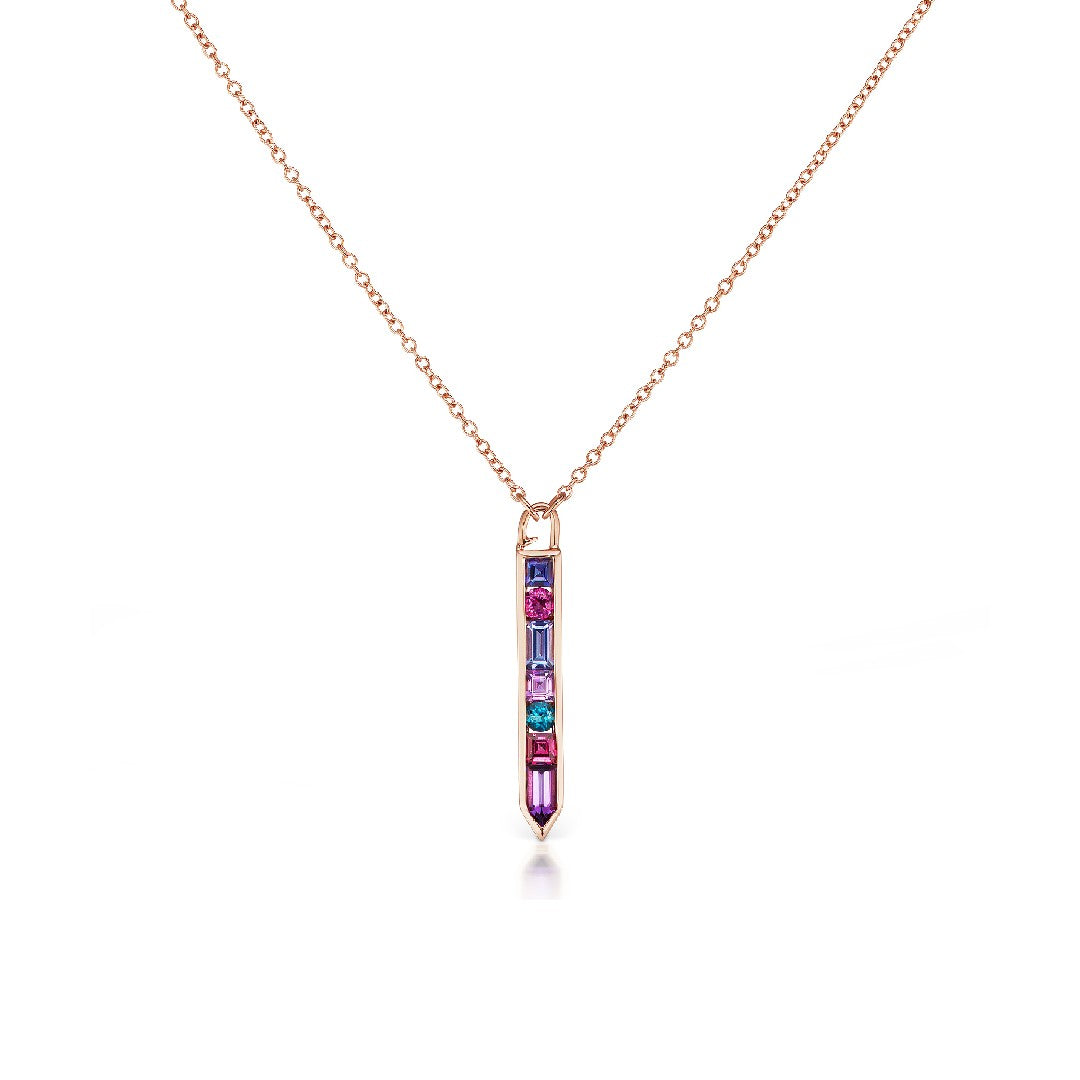 Jane Taylor Vertical Arrow Necklace