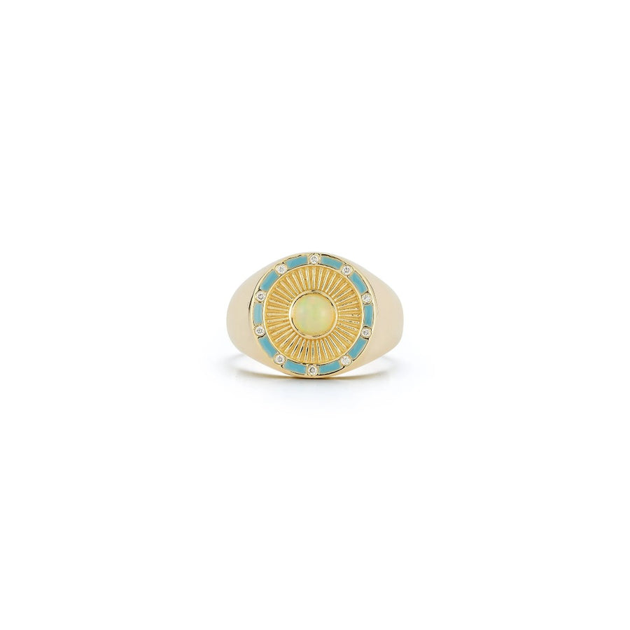 Kate Collins Clarity Signet Ring