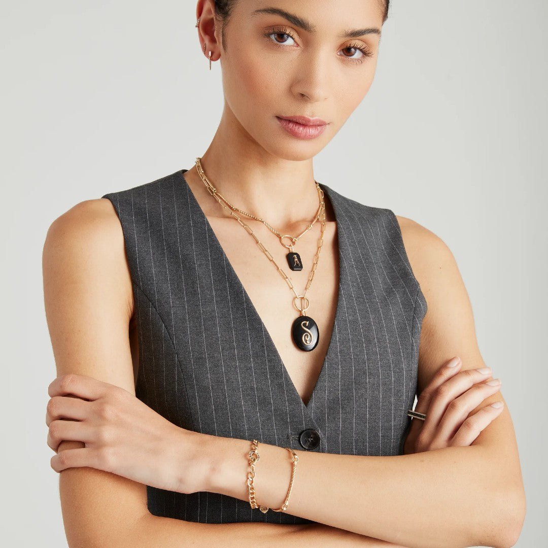 Kate Collins Twisted Bar Bracelet